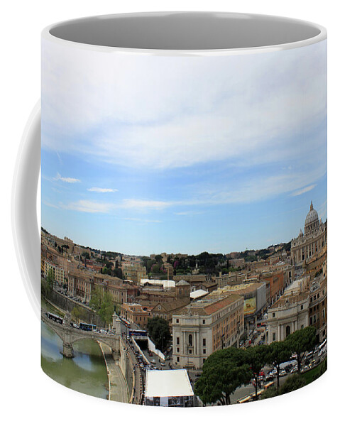 Rome Coffee Mug featuring the photograph Vatican General View by Munir Alawi
