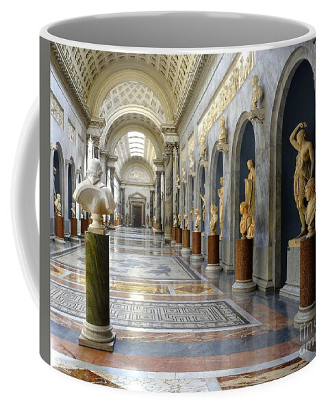 Vatican Museums Coffee Mug featuring the photograph Vatican Museums Interiors by Stefano Senise