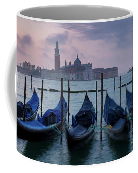 Venice Coffee Mug featuring the photograph Venice Dawn III by Brian Jannsen