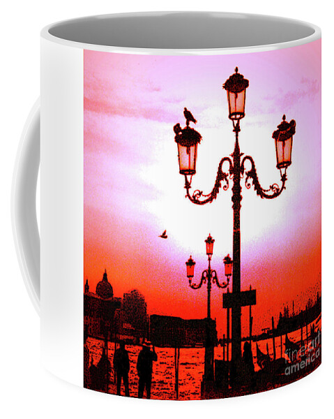 Grand Canal Coffee Mug featuring the photograph Venice Sunset by Elizabeth Hoskinson