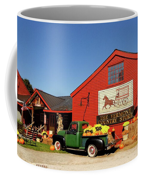 Vermont Coffee Mug featuring the photograph Vermont Country Store by Linda Stern