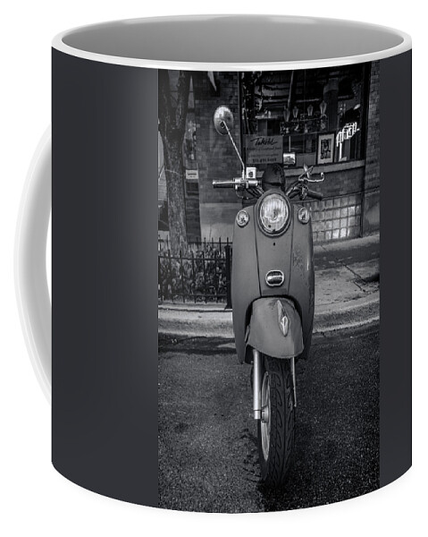 Vespa Coffee Mug featuring the photograph Vespa by Sebastian Musial