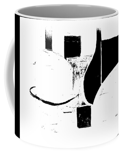 Vessels Ultimate Abstraction Coffee Mug featuring the painting Vessels Ultimate Abstraction by VIVA Anderson