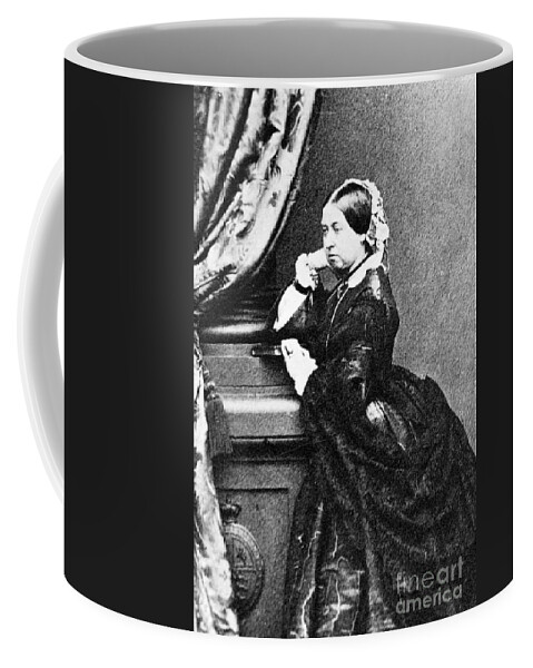 Government Coffee Mug featuring the photograph Victoria, Queen Of England, 1862 by Science Source