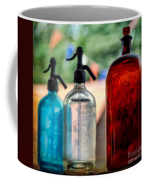 Vintage Soda Syphon Coffee Mug featuring the photograph Victorian Soda Syphon by Adrian Evans