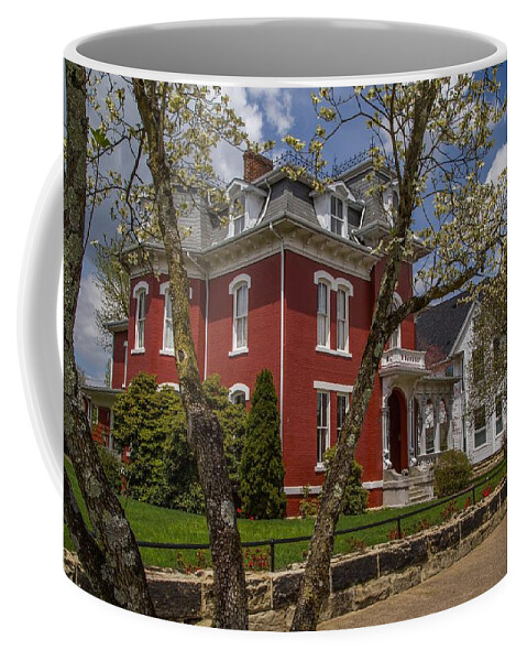 Small Town Coffee Mug featuring the photograph Victorian Spring by Kevin Craft