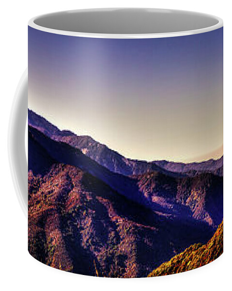 California Coffee Mug featuring the photograph View from Eleven Ranges Overlook by Roger Passman