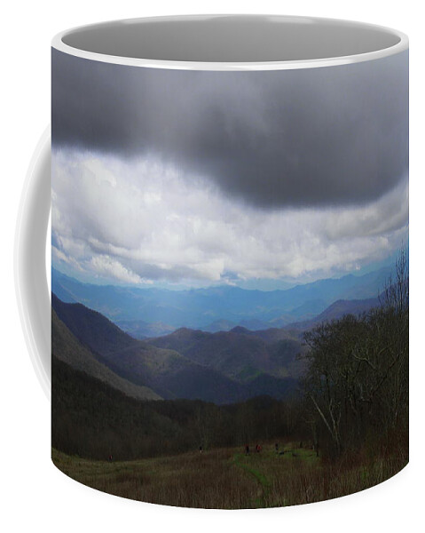 Nantahala National Forest Coffee Mug featuring the photograph View From Silers Bald 2015b by Cathy Lindsey