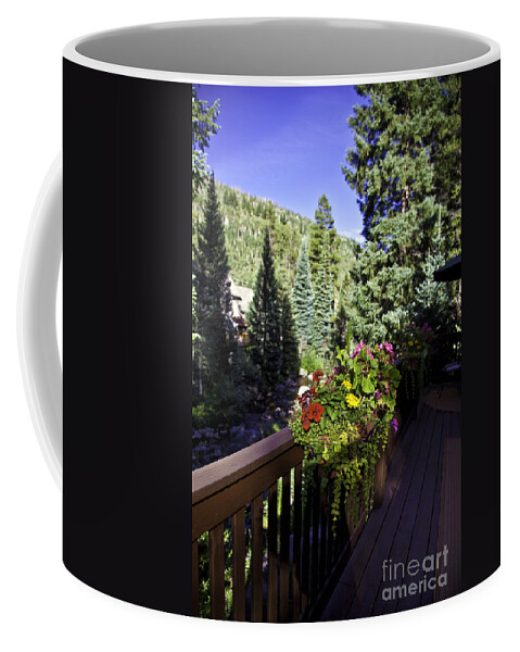 Vail Coffee Mug featuring the photograph View from Vail House by Madeline Ellis