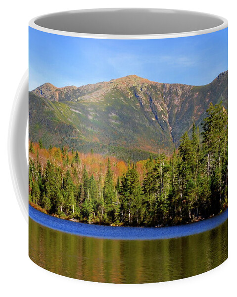 Mt Lafayette Coffee Mug featuring the photograph View Of Lafayette by Harry Moulton