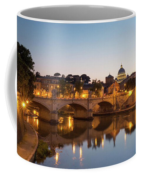 Rome Coffee Mug featuring the photograph View Of Rome by Rob Davies