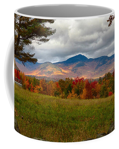 Chocorua Fall Colors Coffee Mug featuring the photograph View of the White Mountains by Jeff Folger