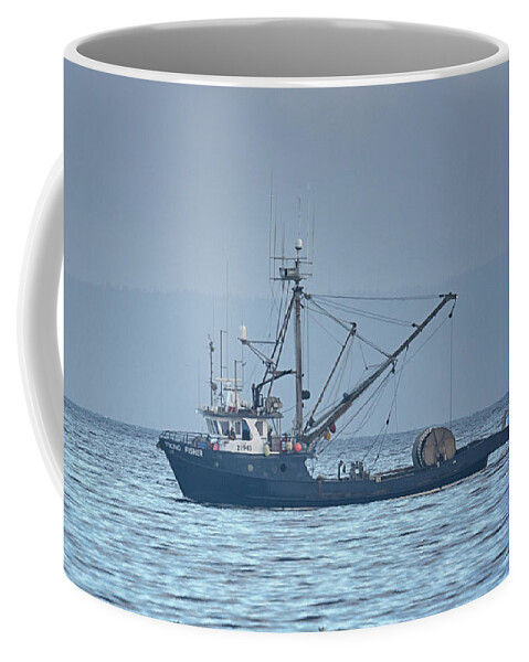 Viking Fisher Coffee Mug featuring the photograph Viking Fisher 3 by Randy Hall