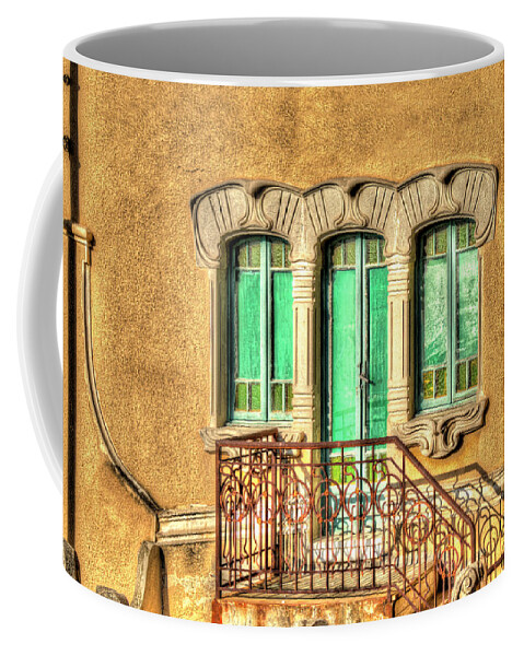 Enrico Pelos Coffee Mug featuring the photograph VILLA LIBERTy 3 by Enrico Pelos