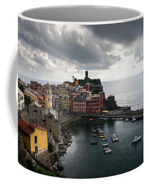 Michalakis Ppalis Coffee Mug featuring the photograph Vernazza Village, Italy by Michalakis Ppalis