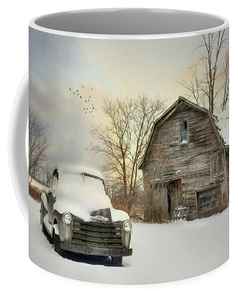 Chevy Coffee Mug featuring the photograph Vintage Chevrolet by Lori Deiter