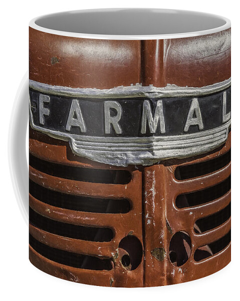 Farmall Tractor Coffee Mug featuring the photograph Vintage Farmall Tractor by Scott Norris