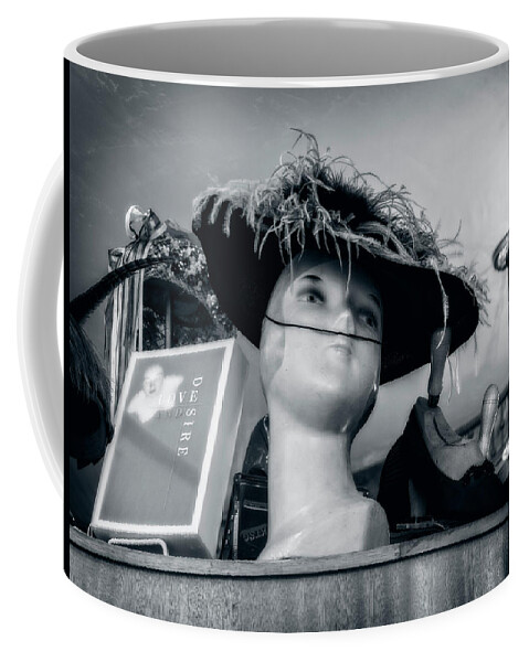 Vintage Hat Coffee Mug featuring the photograph Vintage Hat Display by Sandra Selle Rodriguez