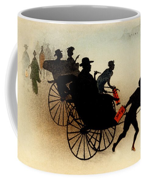 Archival Coffee Mug featuring the painting Vintage Japanese Art 29 by Hawaiian Legacy Archive - Printscapes