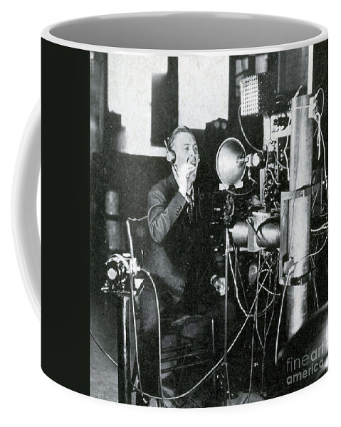Science Coffee Mug featuring the photograph Vocal Folds, High Speed Camera by Science Source