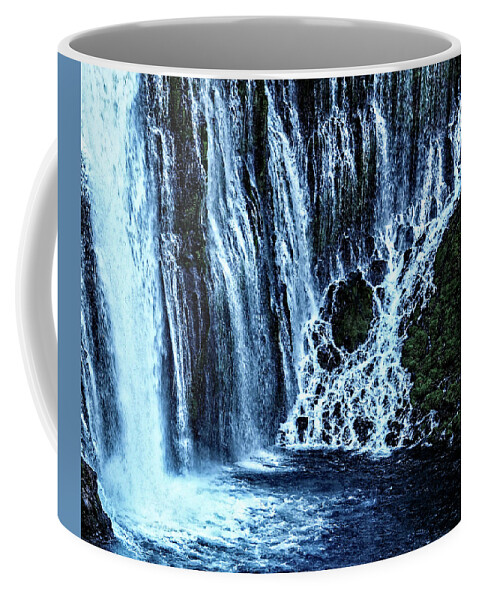 Rebecca Dru Coffee Mug featuring the photograph Portal in Burney Falls by Rebecca Dru