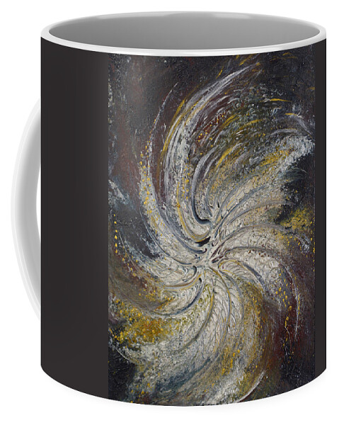 Vortex Coffee Mug featuring the painting Vortex by Michelle Pier