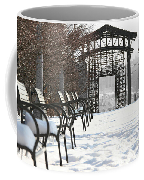 City Coffee Mug featuring the photograph Waiting by Dylan Punke
