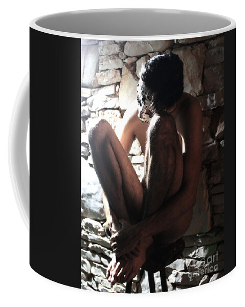 Figure Coffee Mug featuring the photograph Waiting my Turn by Robert D McBain