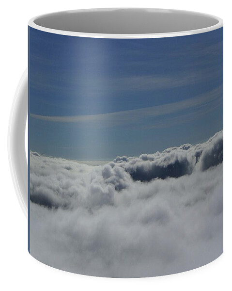 Clouds Coffee Mug featuring the photograph Walking The Clouds by Jeff Swan