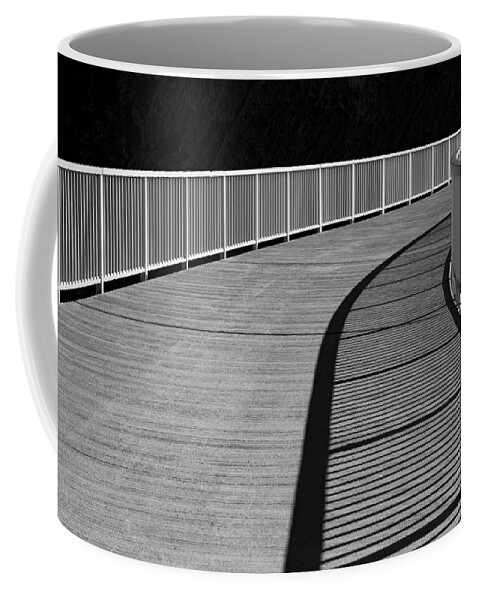 Walkway Coffee Mug featuring the photograph Walkway by Chevy Fleet