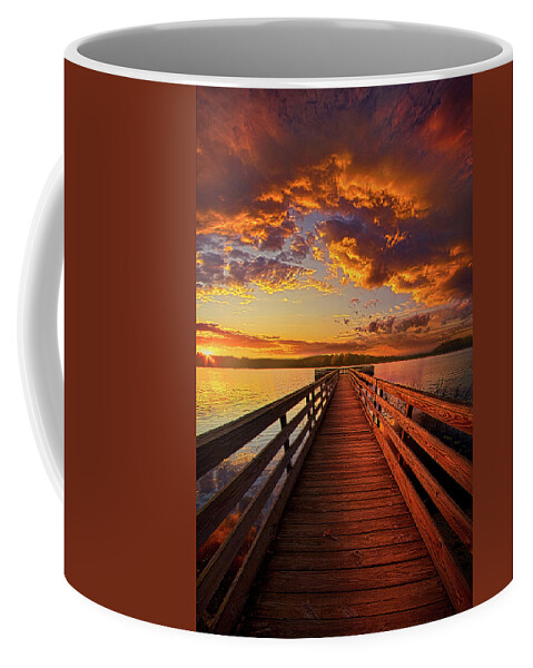 Lines Coffee Mug featuring the photograph Walkyn Skywyrd by Phil Koch