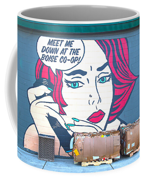 Graffiti Coffee Mug featuring the photograph Wall Art by Dart Humeston