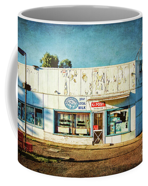 Shop Coffee Mug featuring the photograph Wallendbeen Store by Stuart Row