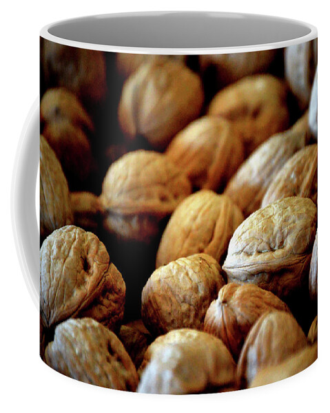 Walnuts Coffee Mug featuring the photograph Walnuts Ready For Baking by Lesa Fine