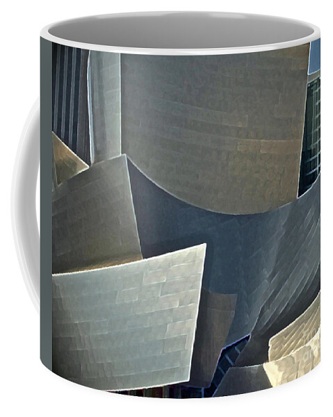 Philharmonic Coffee Mug featuring the photograph Walt Disney Concert Center by Gwyn Newcombe