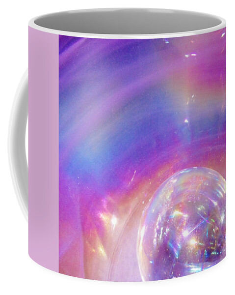 Rainbow Coffee Mug featuring the photograph Warm Hearted Orb by Sharon Ackley
