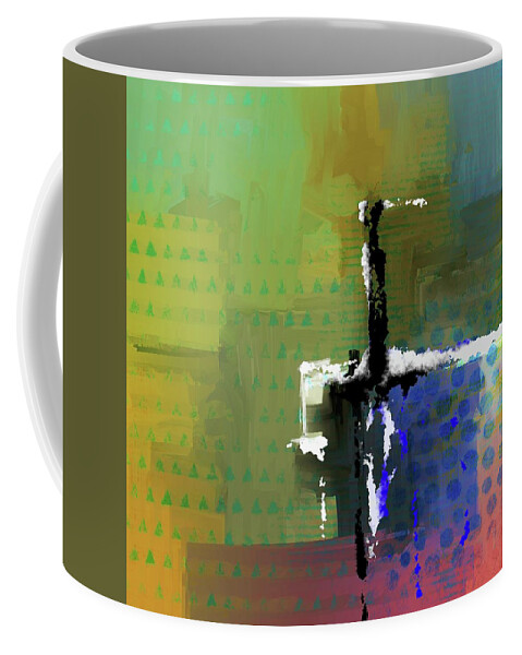 Warm Spring Night Coffee Mug featuring the mixed media Warm Spring Night by Eduardo Tavares