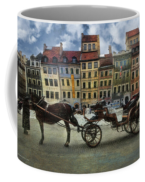  Coffee Mug featuring the photograph Old Town in Warsaw # 30 by Aleksander Rotner