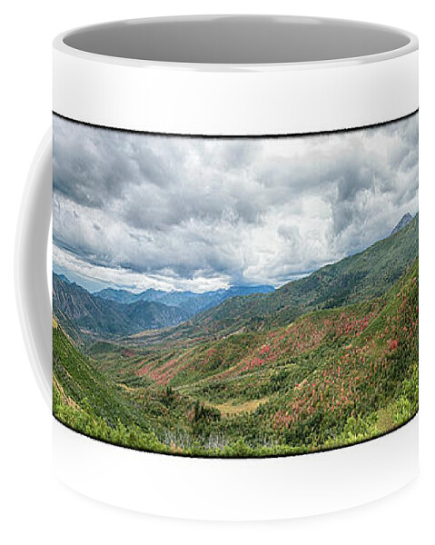 Mountains Coffee Mug featuring the photograph Wasatch Mountains by R Thomas Berner