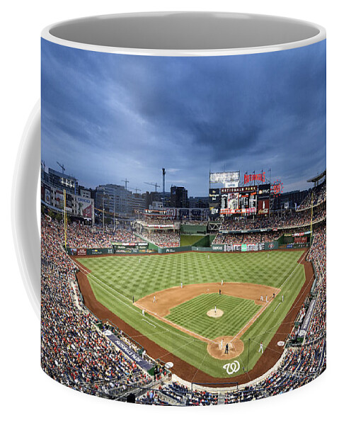 washington Nationals Coffee Mug featuring the photograph Washington Nationals Park by Brendan Reals