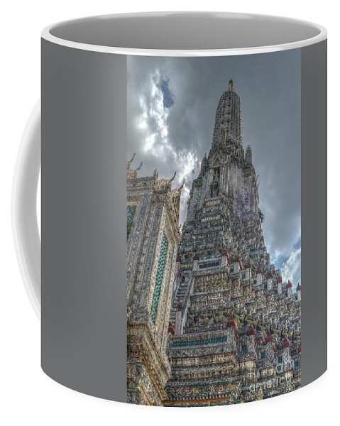 Michelle Meenawong Coffee Mug featuring the photograph Wat Arun by Michelle Meenawong