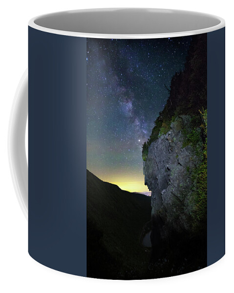 Watcher Coffee Mug featuring the photograph Watcher Milky Way by White Mountain Images