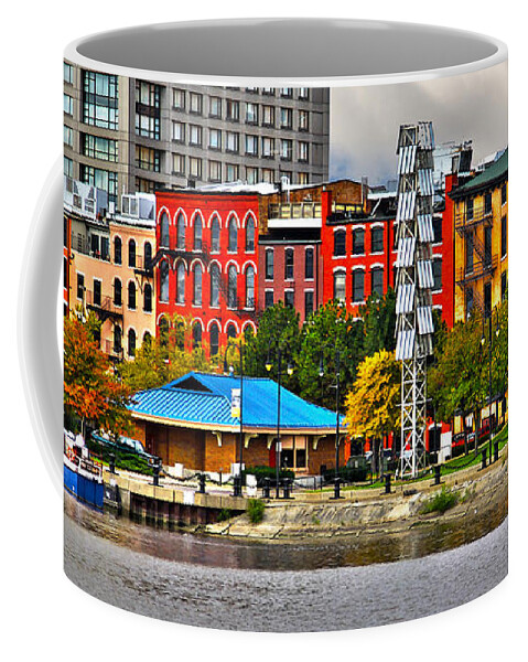 Water Street Coffee Mug featuring the photograph Water Street-Toledo Ohio by Jack Schultz