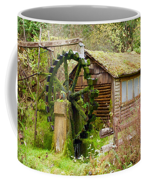 Photography Coffee Mug featuring the photograph Water Wheel by Sean Griffin