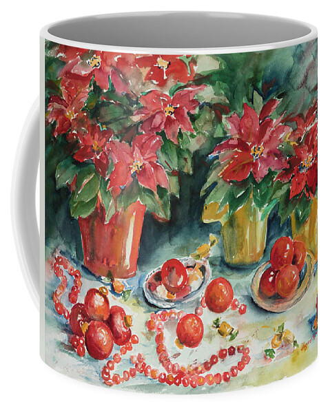 Flowers Coffee Mug featuring the painting Watercolor Series 3 by Ingrid Dohm