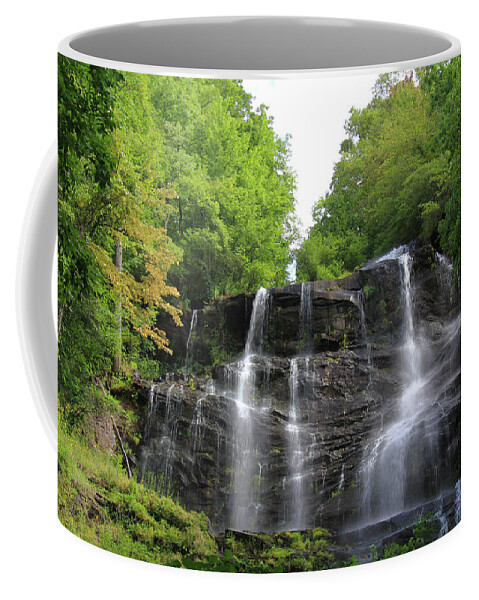 Waterfall Coffee Mug featuring the photograph Waterfall - Amicalola Falls, Georgia, USA by Richard Krebs