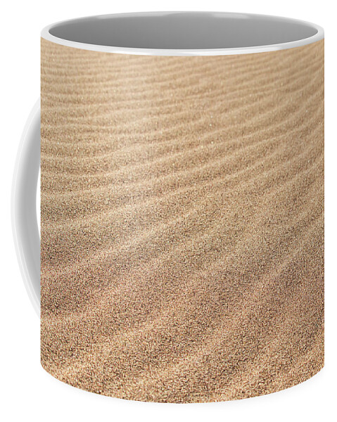 Great Sand Dunes National Park Coffee Mug featuring the photograph Waves in the Sand by Kevin Schwalbe