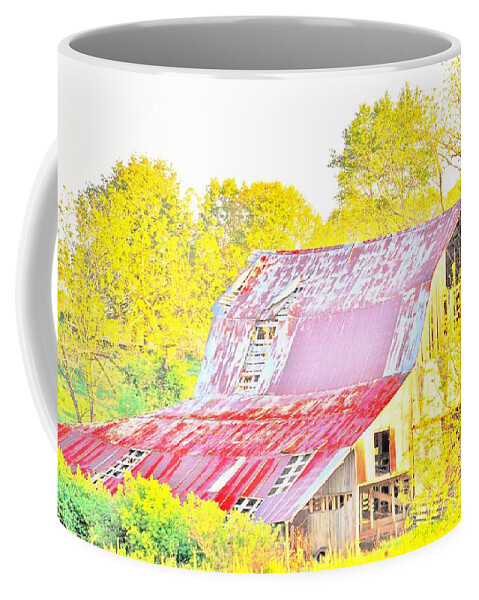 Old Coffee Mug featuring the photograph Wear and Tear by Merle Grenz