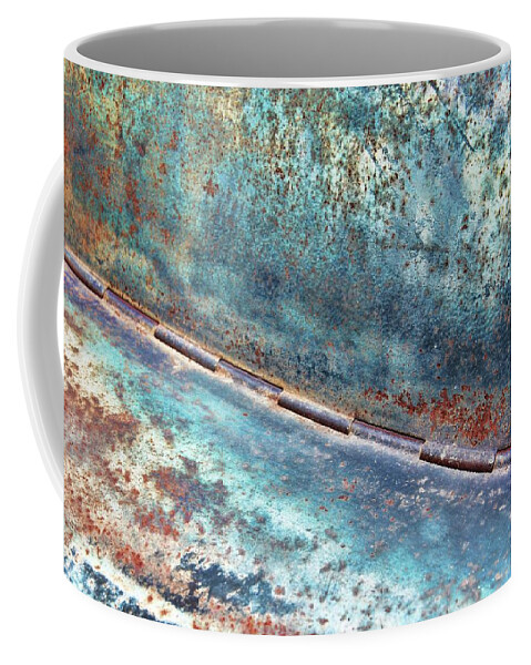 Rust Coffee Mug featuring the photograph Weathered by Kathy Bassett