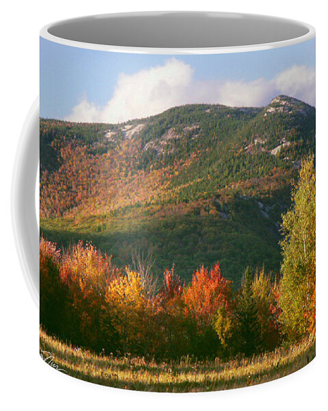 Mountains Coffee Mug featuring the photograph Welch and Dickey Mountains by Nancy Griswold